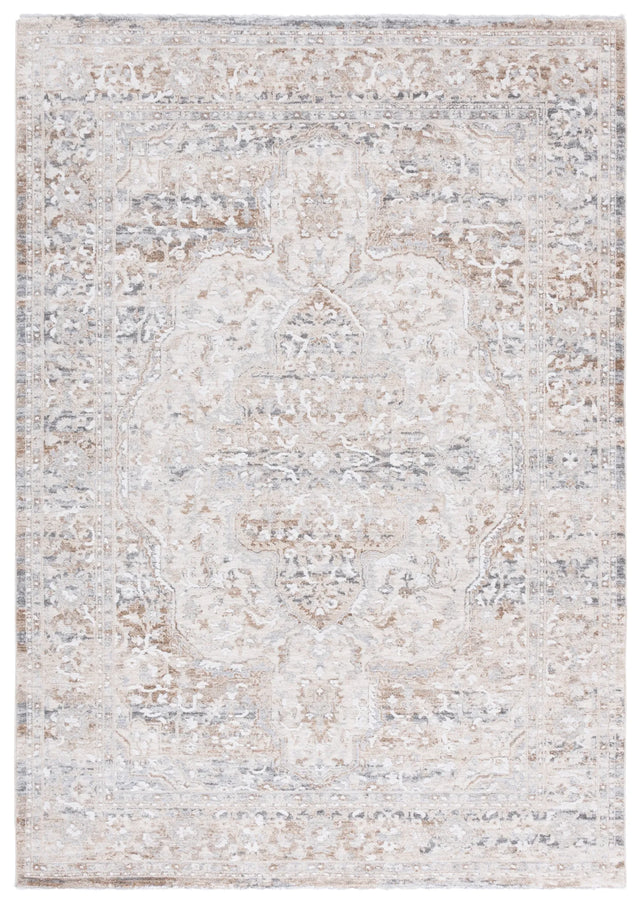 Safavieh Finley 4'-0" x 6'-0" Rug in Beige / Grey