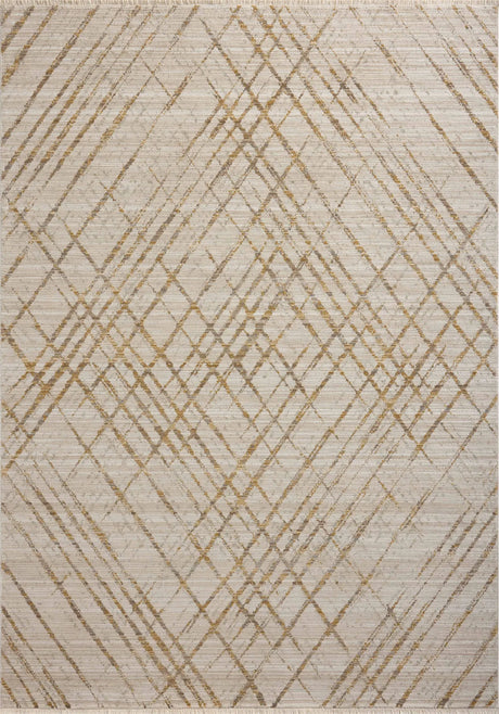 Loloi Wade Wae-04 Beige/Gold Rug - main flat
