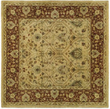 Safavieh Persian Legend 6'-0" x 6'-0" Rug in Ivory / Rust