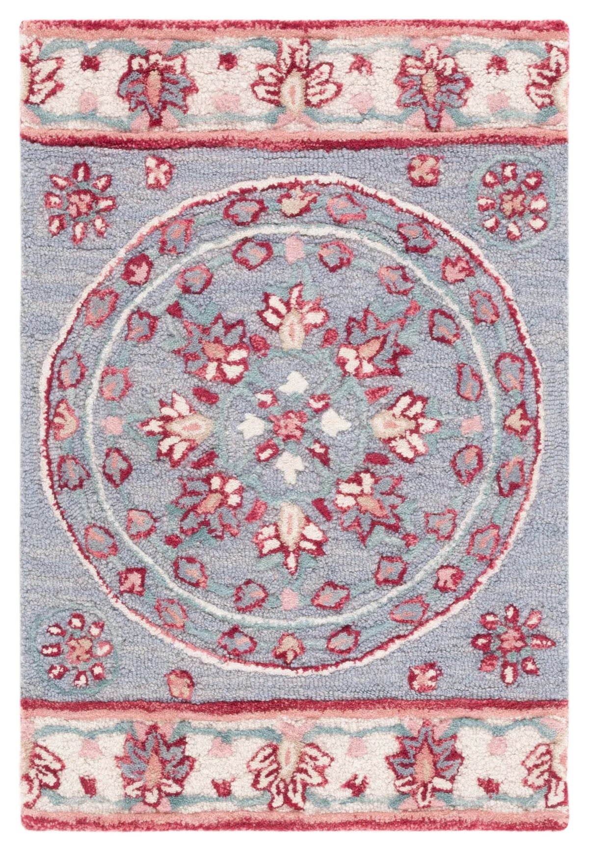 Safavieh Bellagio 2'-0" x 3'-0" Rug in Dark Grey / Ivory