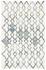 Safavieh Casablanca 4'-0" x 6'-0" Rug in Ivory / Grey