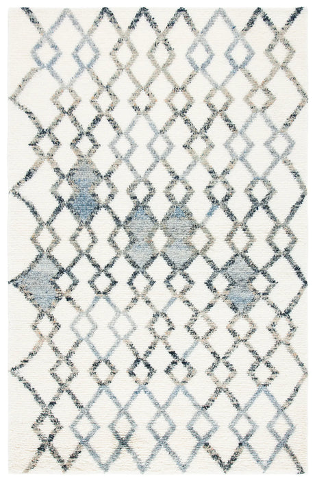 Safavieh Casablanca 4'-0" x 6'-0" Rug in Ivory / Grey