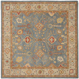 Safavieh Antiquity 6'-0" x 6'-0" Rug in Blue / Ivory