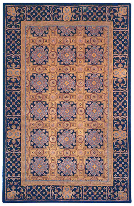 Safavieh Classic 8'-3" x 11'-0" Rug in Gold / Black