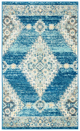 Safavieh Madison 3'-0" x 5'-0" Rug in Navy / Creme