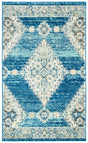 Safavieh Madison 3'-0" x 5'-0" Rug in Navy / Creme