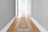 Dynamic Rugs Juno 6885 Power Loomed Traditional Rust/Ivory/Multi Rug - Room