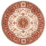 Safavieh Empire 6'-0" x 6'-0" Rug in Ivory / Red