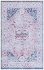 Safavieh Tucson 4'-0" x 6'-0" Rug in Light Pink / Blue