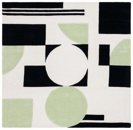 Safavieh Rodeo Drive 6'-0" x 6'-0" Rug in Green / Black