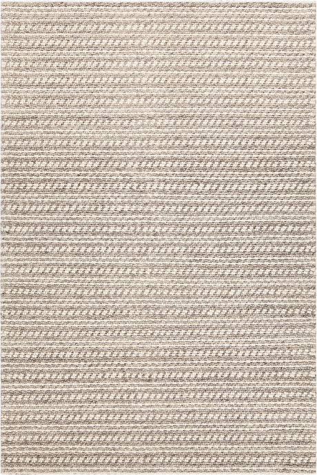Chandra Suzette SUZ-55601 Silver / White rug, flat view