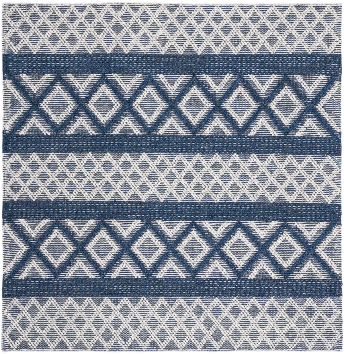 Safavieh Vermont 6'-0" x 6'-0" Rug in Ivory / Blue