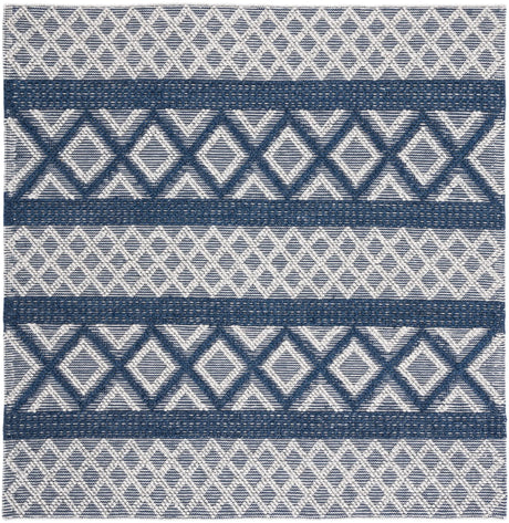 Safavieh Vermont 6'-0" x 6'-0" Rug in Ivory / Blue