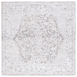 Safavieh Metro 6'-0" x 6'-0" Rug in Ivory / Rust