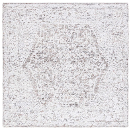 Safavieh Metro 6'-0" x 6'-0" Rug in Ivory / Rust