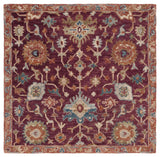 Safavieh Aspen 5'-0" x 5'-0" Rug in Red / Pink