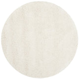 Safavieh Milan Shag 5'-1" x 5'-1" Rug in Ivory