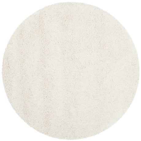 Safavieh Milan Shag 5'-1" x 5'-1" Rug in Ivory