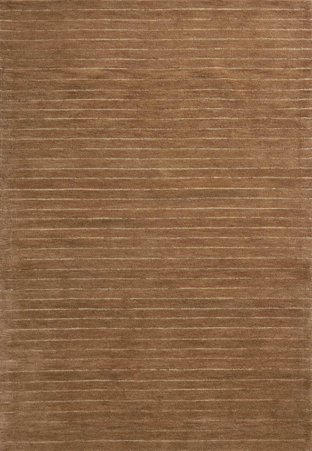 Chris Loves Julia x Loloi Henry HEY-01 Rust / Natural Rug - main flat