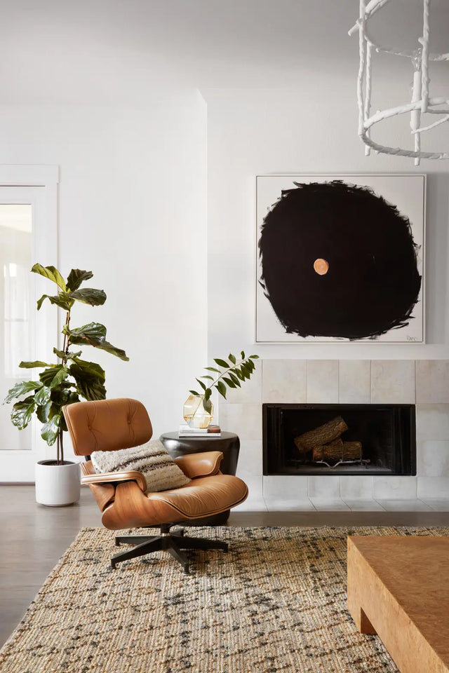 Loloi Beacon Bu-01 Charcoal Rugs - room scene 1