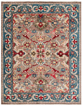 Safavieh Kashan 10'-0" x 14'-0" Rug in Taupe / Blue