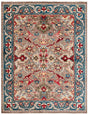 Safavieh Kashan 10'-0" x 14'-0" Rug in Taupe / Blue