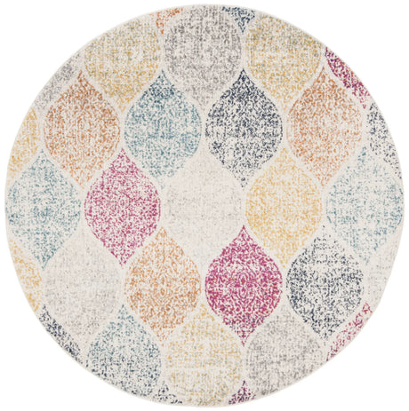 Safavieh Madison 5'-3" x 5'-3" Rug in Creme / Yellow