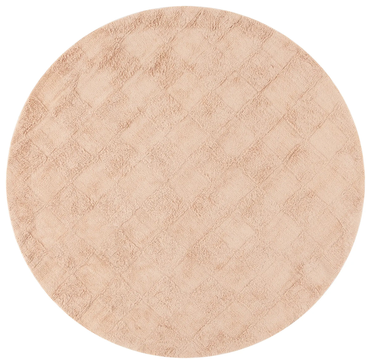 Safavieh Easy Care 6'-0" x 6'-0" Rug in Beige