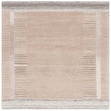 Safavieh Ebony 6'-0" x 6'-0" Rug in Beige / Ivory