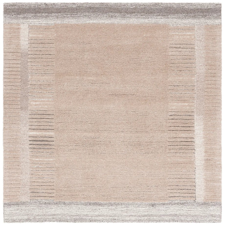 Safavieh Ebony 6'-0" x 6'-0" Rug in Beige / Ivory
