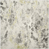 Safavieh Watercolor 6'-7" x 6'-7" Rug in Ivory / Grey