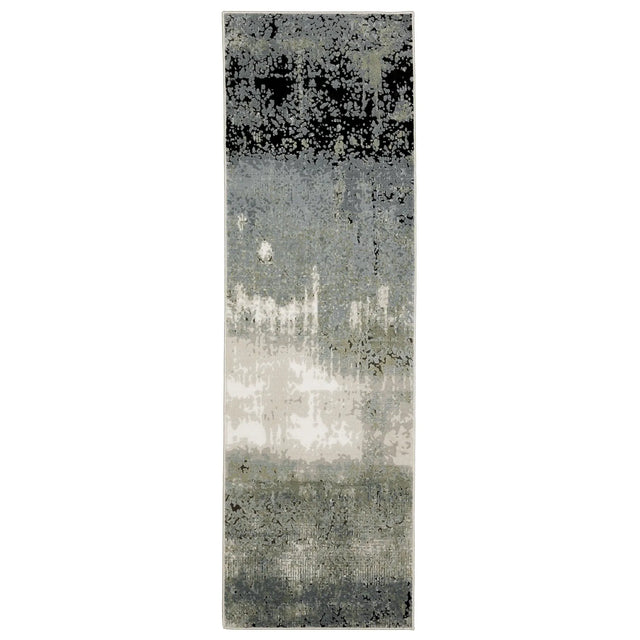 Oriental Weavers Sphinx Caravan 5571H Blue/ Green Rugs - runner