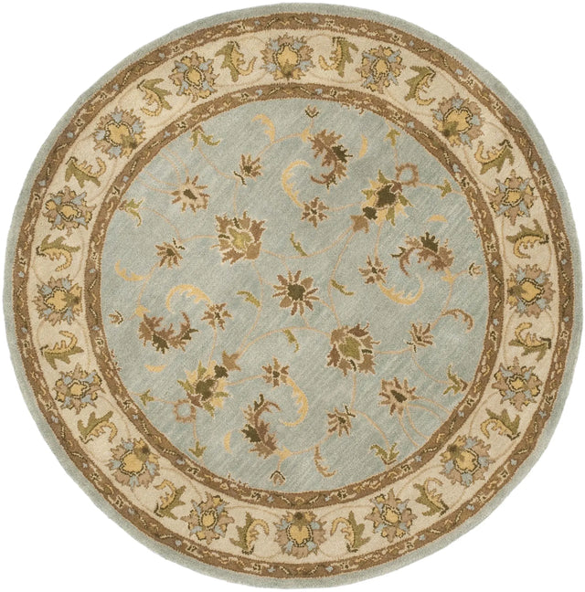 Safavieh Heritage 6'-0" x 6'-0" Rug in Light Blue / Beige
