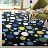 Safavieh Soho 3'-6" x 5'-6" Rug in Black / Multi
