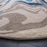 Safavieh Soho 6'-0" x 6'-0" Rug in Grey / Blue