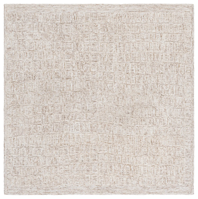Safavieh Pine 6'-0" x 6'-0" Rug in Light Brown / Ivory