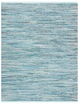 Safavieh Rag Rug 10'-0" x 14'-0" Rug in Turquoise / Multi