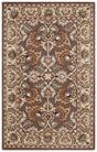 Safavieh Heritage 4'-0" x 6'-0" Rug in Brown / Ivory