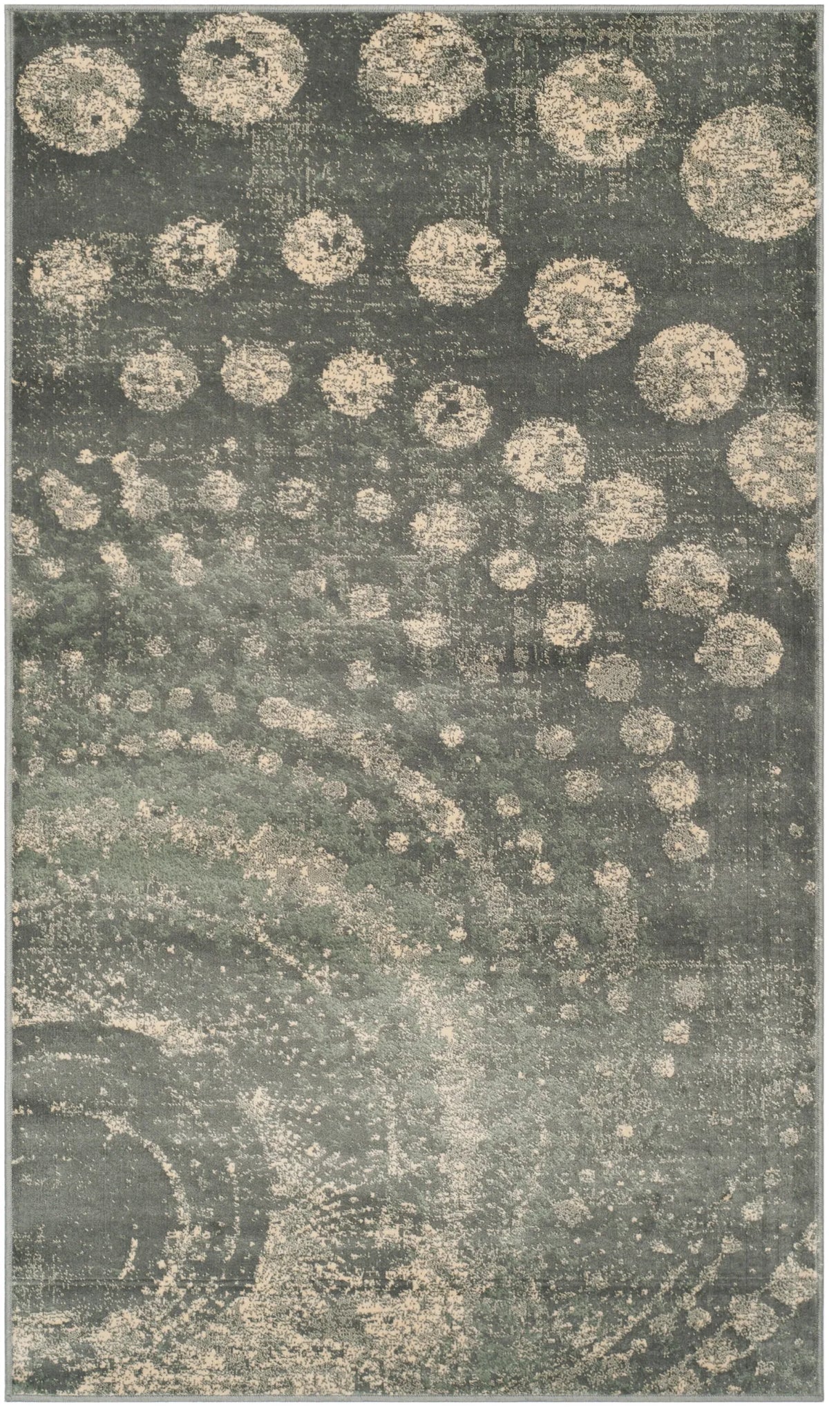 Safavieh Constellation Vintage 3'-3" x 5'-7" Rug in Light Grey / Multi