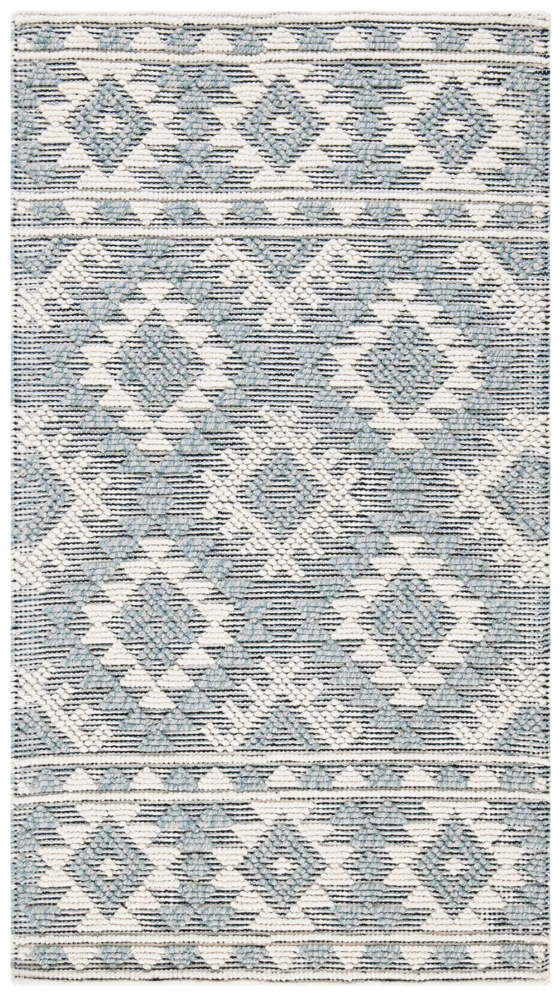 Safavieh Natura 3'-0" x 5'-0" Rug in Cream / Aqua