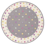 Safavieh Safavieh Kids 5'-0" x 5'-0" Rug in Grey / Multi