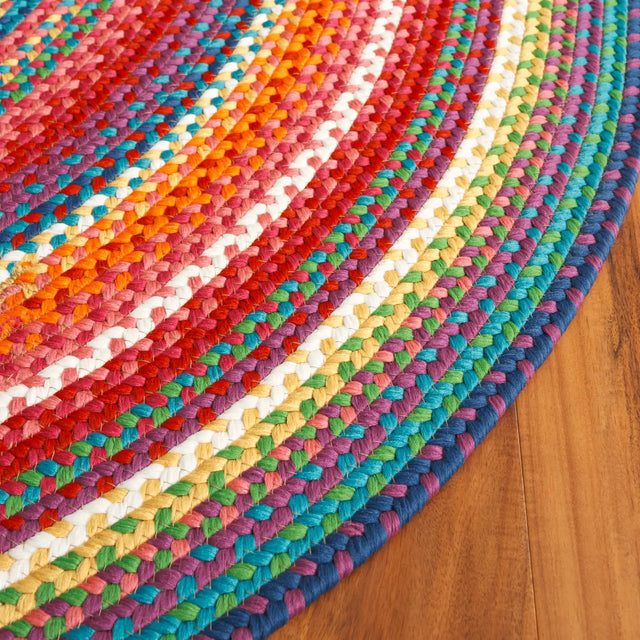 Safavieh Braided 5'-0" x 8'-0" Rug in Multi