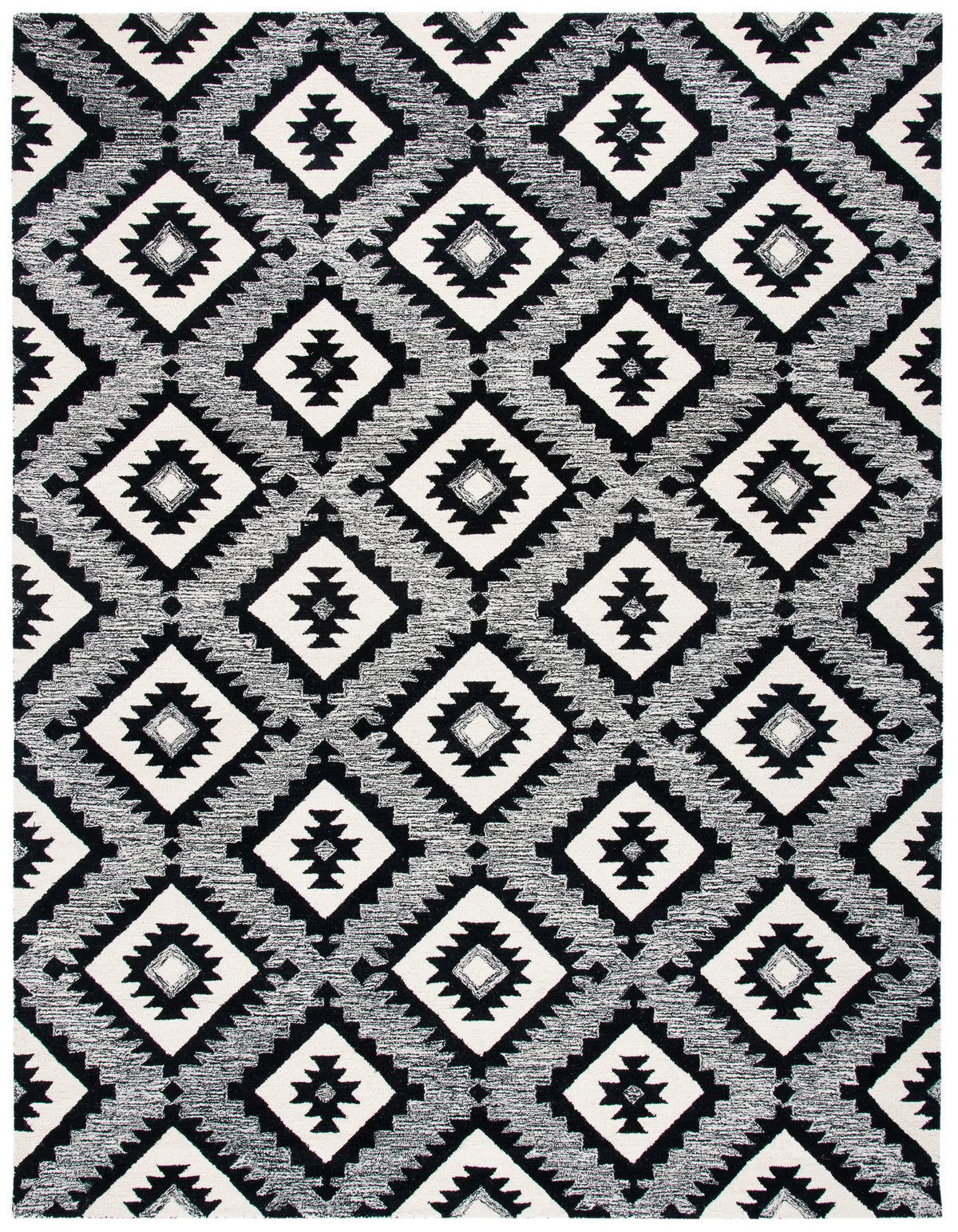 Safavieh Aspen 10'-0" x 14'-0" Rug in Charcoal / Black
