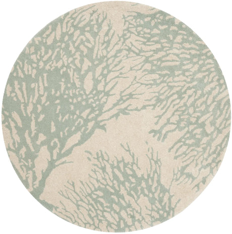 Safavieh Bella 5'-0" x 5'-0" Rug in Beige / Blue