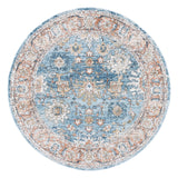 Safavieh Shivan 6'-7" x 6'-7" Rug in Blue / Red