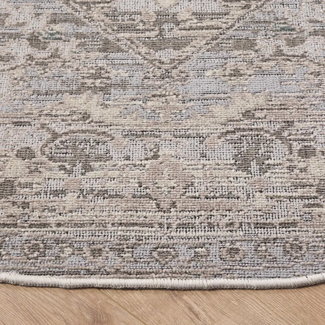 Safavieh Miranda 6'-6" x 6'-6" Rug in Grey / Ivory