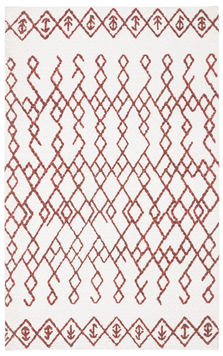 Safavieh Cedar Brook 2'-6" x 4'-0" Rug in Ivory / Rust