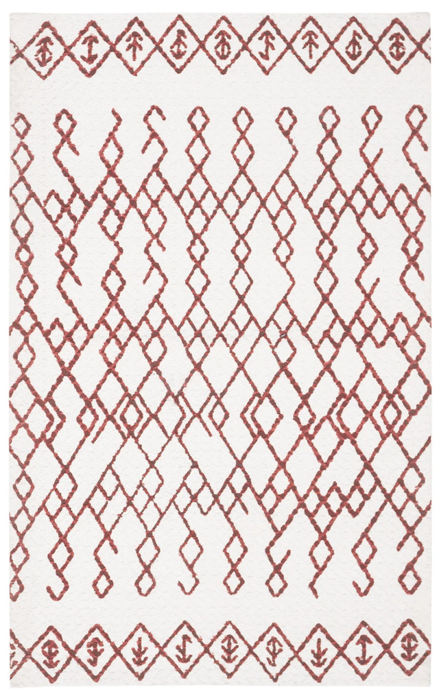 Safavieh Cedar Brook 2'-6" x 4'-0" Rug in Ivory / Rust