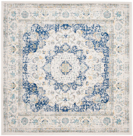 Safavieh Evoke 6'-7" x 6'-7" Rug in Ivory / Blue
