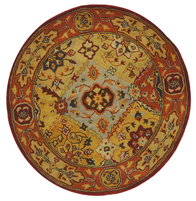 Safavieh Heritage 3'-6" x 3'-6" Rug in Multi